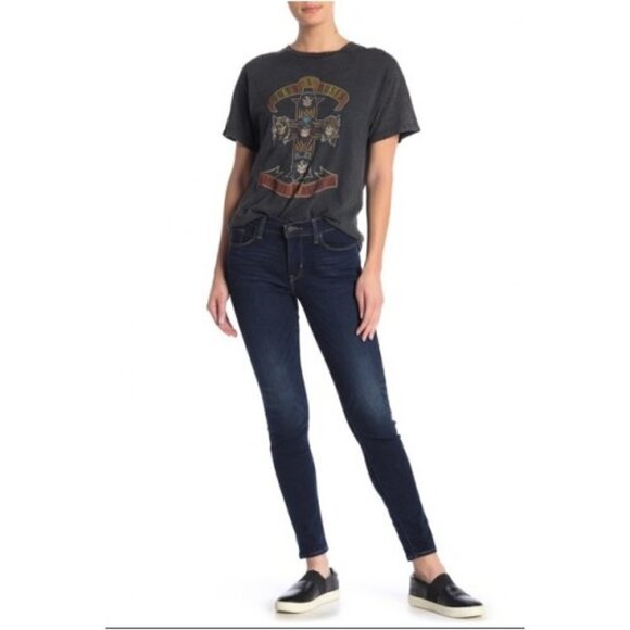 NWT Levis Premium Denim Curvy Skinny size 24  Jeans dark wash preppy retro - Picture 3 of 8